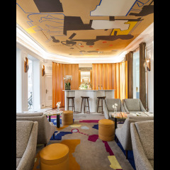 Отель Hôtel Vernet балкон