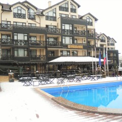 Отель Premier Luxury Mountain Resort Болгария, Банско - отзывы, цены и фото номеров - забронировать отель Premier Luxury Mountain Resort онлайн бассейн фото 2
