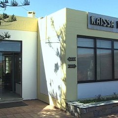 Отель Kaissa Beach Греция, Гувес - 1 отзыв об отеле, цены и фото номеров - забронировать отель Kaissa Beach онлайн вид на фасад
