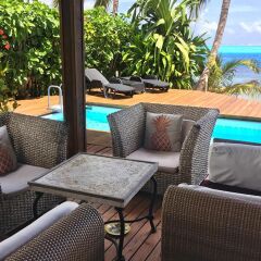 Отель Villa Maharepa Beach by Enjoy Villas Villa 3 Французская Полинезия, Папеэте - отзывы, цены и фото номеров - забронировать отель Villa Maharepa Beach by Enjoy Villas Villa 3 онлайн бассейн