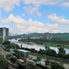 Отель Four Points by Sheraton Shenzhen Китай, Шэньчжэнь - отзывы, цены и фото номеров - забронировать отель Four Points by Sheraton Shenzhen онлайн балкон