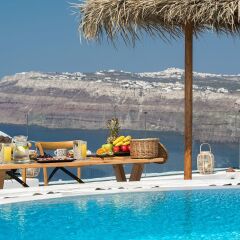 Отель Summer Lovers Villa Греция, Остров Санторини - отзывы, цены и фото номеров - забронировать отель Summer Lovers Villa онлайн бассейн фото 2