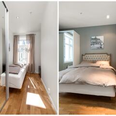 Апартаменты Frogner House Apartments - Riddervoldsgate 10 комната для гостей