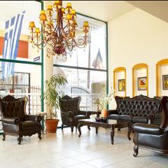 Отель Pelli Hotel Греция, Пефкохори - отзывы, цены и фото номеров - забронировать отель Pelli Hotel онлайн интерьер отеля