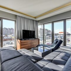 Отель Apartinfo Waterlane Apartments Польша, Гданьск - отзывы, цены и фото номеров - забронировать отель Apartinfo Waterlane Apartments онлайн комната для гостей фото 5