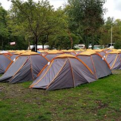 Отель Munich Camping Glamping and Dorms Мюнхен помещение для мероприятий