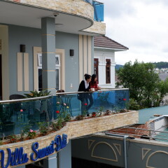Отель Villa Sunset Dalat Далат парковка