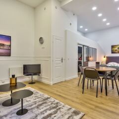 Отель 05 - Designed Parisian Flat Франция, Париж - отзывы, цены и фото номеров - забронировать отель 05 - Designed Parisian Flat онлайн комната для гостей фото 4