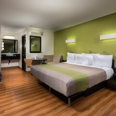 Отель Motel 6 Canoga Park США, Лос-Анджелес - отзывы, цены и фото номеров - забронировать отель Motel 6 Canoga Park онлайн комната для гостей фото 2