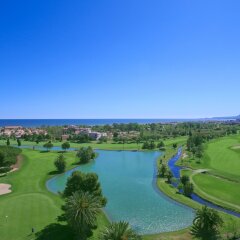 Отель Apartamentos y Villas Oliva Nova Golf Resort Испания, Олива - отзывы, цены и фото номеров - забронировать отель Apartamentos y Villas Oliva Nova Golf Resort онлайн приотельная территория фото 2