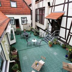 Hotel Deutsches Haus Нортейм фитнесс-зал