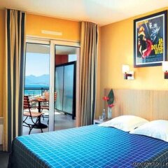 Отель Residence Le Cannes Beach Франция, Канны - 8 отзывов об отеле, цены и фото номеров - забронировать отель Residence Le Cannes Beach онлайн комната для гостей фото 5
