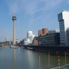 Апартаменты Business meets Düsseldorf Apartments Дюссельдорф приотельная территория фото 2