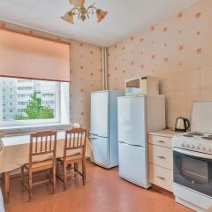 Отель Flathome24 Near Metro Komendanskiy Prospect Санкт-Петербург в номере