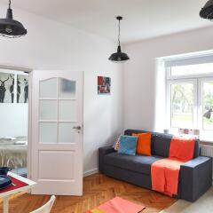 Отель Lazienki Krolewskie Apartment Польша, Варшава - отзывы, цены и фото номеров - забронировать отель Lazienki Krolewskie Apartment онлайн комната для гостей фото 5
