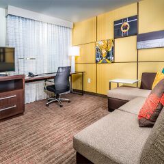 Отель Residence Inn by Marriott Columbus Polaris комната для гостей фото 3