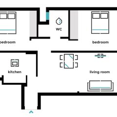 Отель UPSTREET Adorable 2BD Apt near Kallimarmaro Stadium Греция, Афины - отзывы, цены и фото номеров - забронировать отель UPSTREET Adorable 2BD Apt near Kallimarmaro Stadium онлайн интерьер отеля