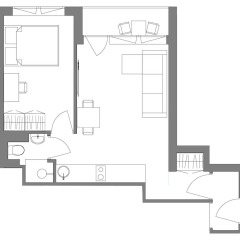 Апартаменты Hello Warsaw Brand New Apartment Варшава балкон