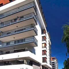 Отель Apartament Bobrowiecka Варшава вид на фасад