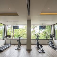 Отель Villa Zolitude Resort & Spa фитнесс-зал