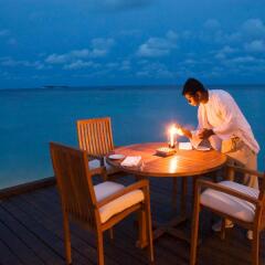 Отель Adaaran Prestige Water Villas Медупару питание фото 2