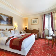 Отель The Originals Hotels Paris Paix République Париж комната для гостей