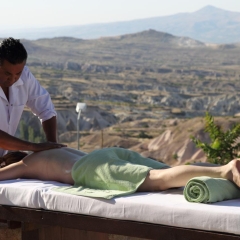 Cappadocia Cave Resort&Spa Турция, Учисар - отзывы, цены и фото номеров - забронировать отель Cappadocia Cave Resort&Spa онлайн балкон