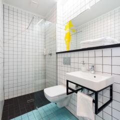 Отель Aparthouse Woźna 11 Old Town Польша, Познань - отзывы, цены и фото номеров - забронировать отель Aparthouse Woźna 11 Old Town онлайн ванная фото 2