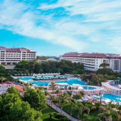 Ela Quality Resort Belek Турция, Белек - 2 отзыва об отеле, цены и фото номеров - забронировать отель Ela Quality Resort Belek онлайн бассейн фото 3