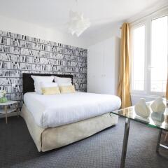 Отель Hôtel Des Batignolles Франция, Париж - 10 отзывов об отеле, цены и фото номеров - забронировать отель Hôtel Des Batignolles онлайн комната для гостей фото 4