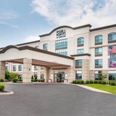 Отель Four Points By Sheraton Columbus - Polaris Колумбус вид на фасад