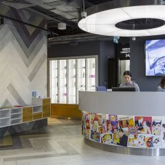 Гостиница Aloft Kiev интерьер отеля
