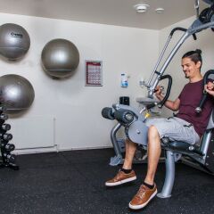 Отель Helnan Marselis Hotel Дания, Орхус - отзывы, цены и фото номеров - забронировать отель Helnan Marselis Hotel онлайн фитнесс-зал фото 3