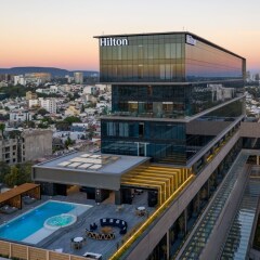 Отель Hilton Guadalajara Midtown Мексика, Гвадалахара - отзывы, цены и фото номеров - забронировать отель Hilton Guadalajara Midtown онлайн балкон