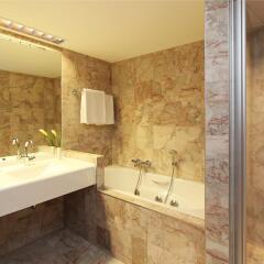 Отель ARCOTEL Kaiserwasser Vienna ванная