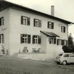 Отель Gasthof Stiegenwirt Парчинес парковка