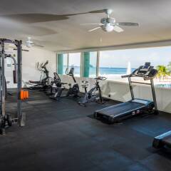 Отель Posada Real Ixtapa фитнесс-зал