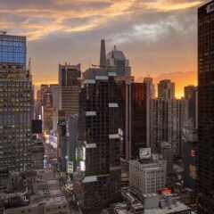 Отель Sheraton New York Times Square балкон