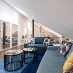 Отель Casa da Barroca: spacious A-location designer loft комната для гостей фото 3