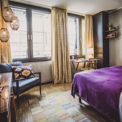 Отель HENRI Hotel Düsseldorf Downtown Германия, Дюссельдорф - отзывы, цены и фото номеров - забронировать отель HENRI Hotel Düsseldorf Downtown онлайн комната для гостей фото 3