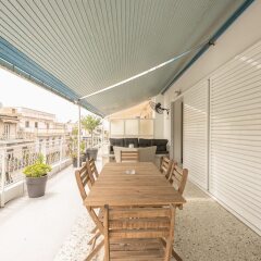Апартаменты Athens Penthouse Paradise Apartment балкон
