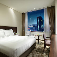 Отель Lotte City Hotel Myeongdong Южная Корея, Сеул - 2 отзыва об отеле, цены и фото номеров - забронировать отель Lotte City Hotel Myeongdong онлайн комната для гостей фото 9