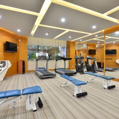 Апартаменты New Harbour Service Apartments фитнесс-зал фото 2