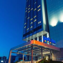 Гостиница Park Inn by Radisson Kyiv Troyitska Украина, Киев - 1 отзыв об отеле, цены и фото номеров - забронировать гостиницу Park Inn by Radisson Kyiv Troyitska онлайн вид на фасад