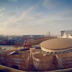 Отель Mercure Paris La Villette балкон