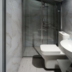 Апартаменты Costa Domus Blue Luxury Apartments ванная