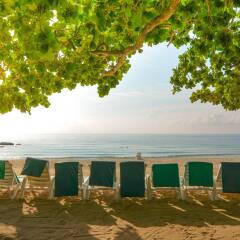 Отель First Bungalow Beach Resort пляж фото 2