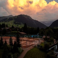 Отель Gstaad Palace Швейцария, Гштад - отзывы, цены и фото номеров - забронировать отель Gstaad Palace онлайн приотельная территория фото 2