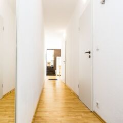 Апартаменты Apartments Köln Weidenpesch Кёльн комната для гостей фото 4