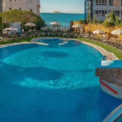 Отель RH Corona del Mar Испания, Бенидорм - 2 отзыва об отеле, цены и фото номеров - забронировать отель RH Corona del Mar онлайн бассейн фото 2